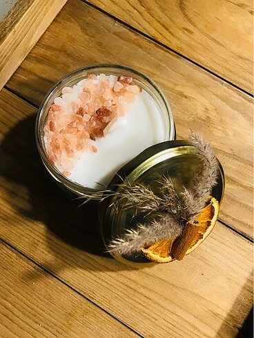 Doğal soya wax mum