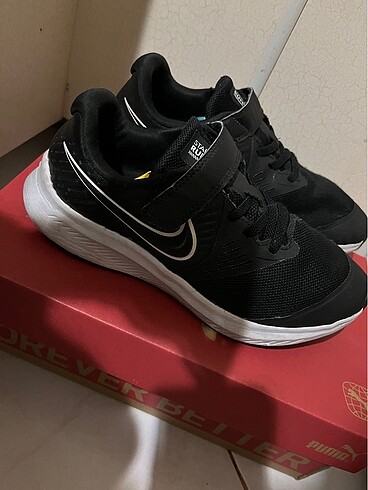 34 Beden siyah Renk Nike spor