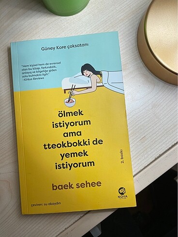 Ölmek istiyorum ama tteokbokki de yemek istiyorum