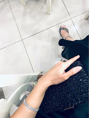 xs Beden Zara saten elbise