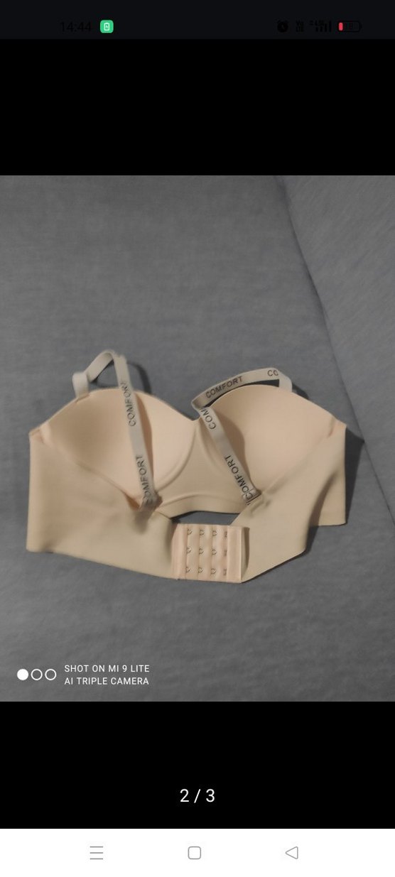 bej rengi lazer kesim destekli sütyen - Görsel 4