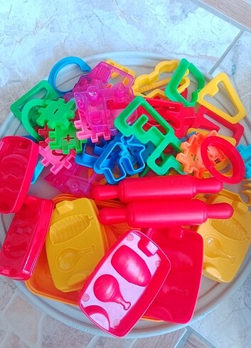 Play-Doh Yapı oyuncakları ve kalıpları