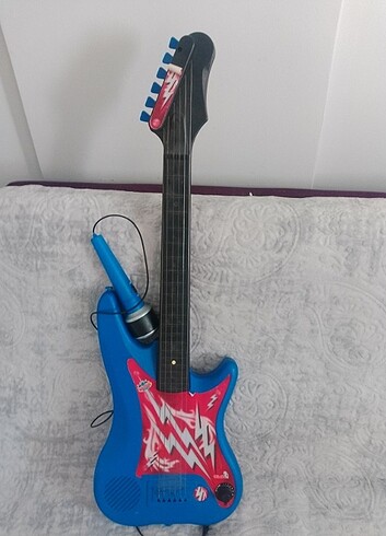 Mikrofonlu Elektro gitar oyuncak