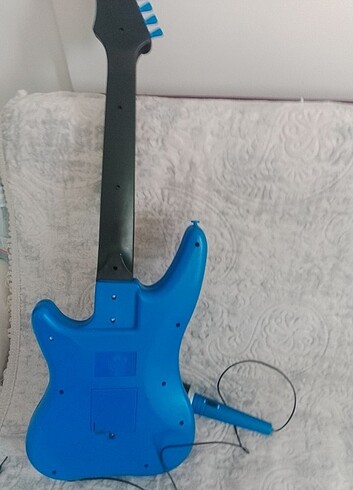 Beden Renk Mikrofonlu Elektro gitar oyuncak