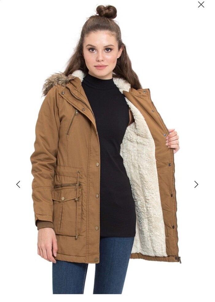 KADIN PARKA KABAN - Görsel 3