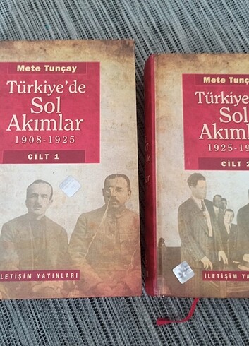 Mete Tunçay Türkiye'de Sol Akımlar 1-2 Cilt
