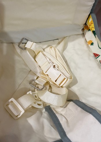 Beyaz Minimono Desenli Bebek Çantası - Görsel 6