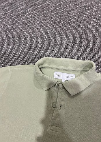 Erkek Çocuk Kısa Kollu Khaki Polo Tişört - Görsel 2