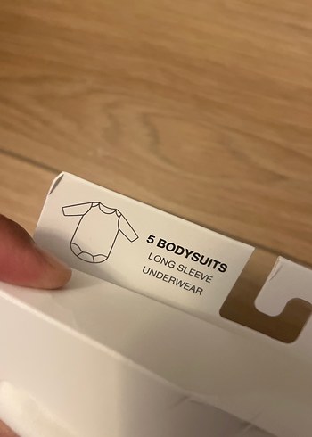 Gri Bebek Body Seti 12-18 Ay Zara - Görsel 2