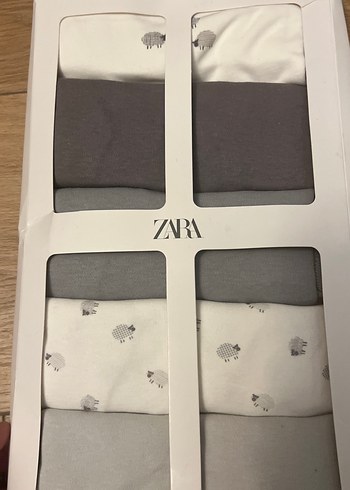 Gri Bebek Body Seti 12-18 Ay Zara - Görsel 5