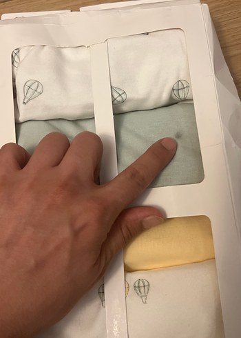 zara bebek kollu 5 adet zıbın - Görsel 2