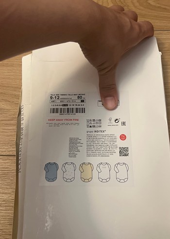 zara bebek kollu 5 adet zıbın - Görsel 4