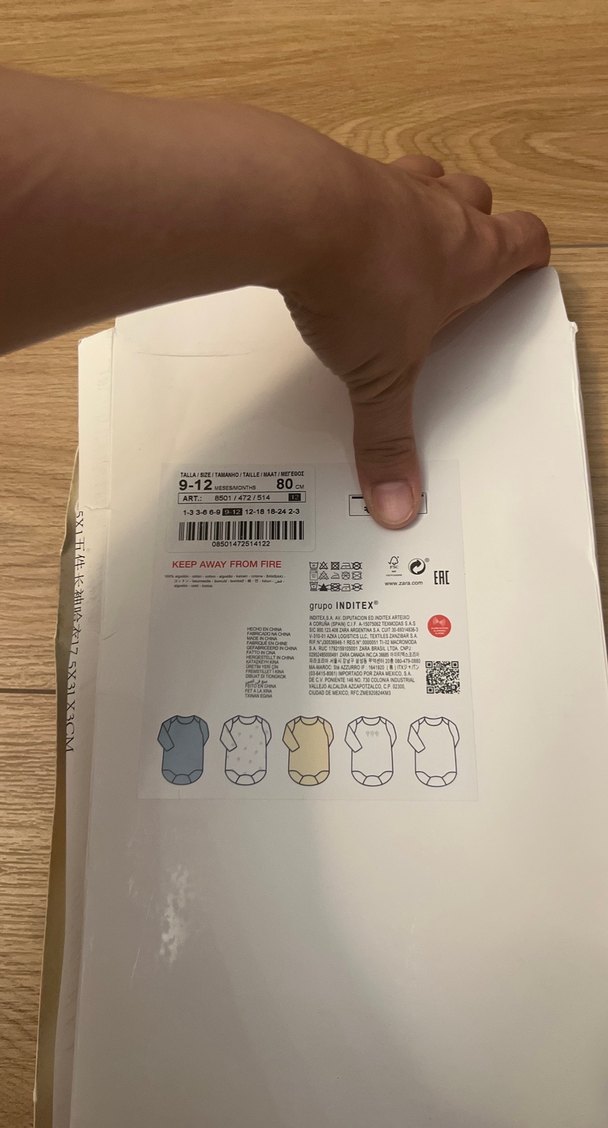 zara   bebek kollu 5 adet zıbın - Görsel 4