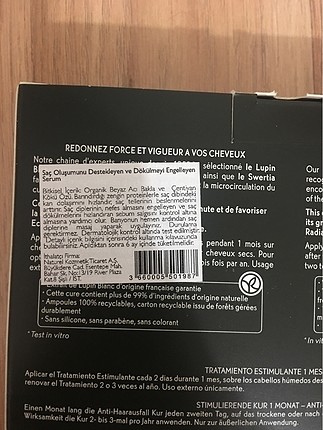 Beden Yves Rocher Dökülme karşıtı serum