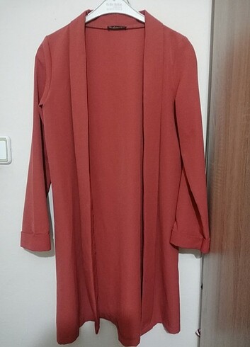 s Beden çeşitli Renk Kiremit rengi blazer ceket