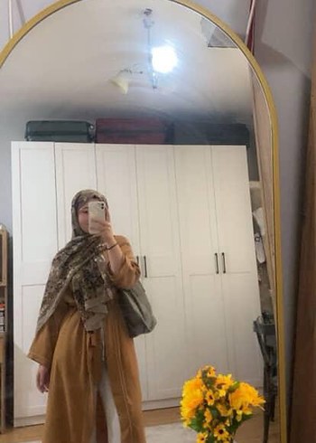 Diğer Kadın Uzun Camel kimono