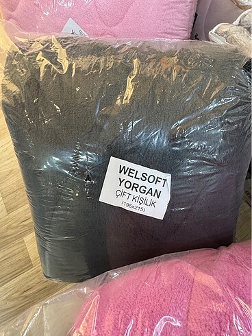  Beden gri Renk Bu kış çok sıcak olacak Welsoft yorgan çift kişilik