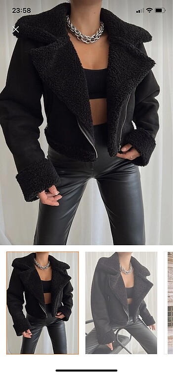 Biker ceket