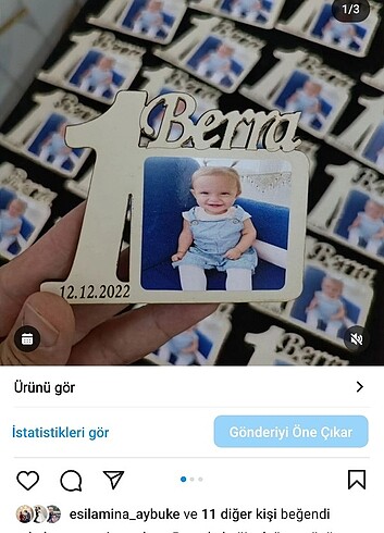 Mert 1 yaşında 