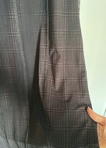 Zara Uzun Kadın Elbise, Düz, Uzun Kollu - Görsel 2