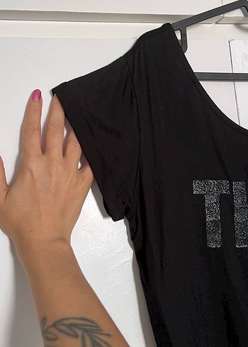 Siyah Baskılı Kadın Bluz - Görsel 3