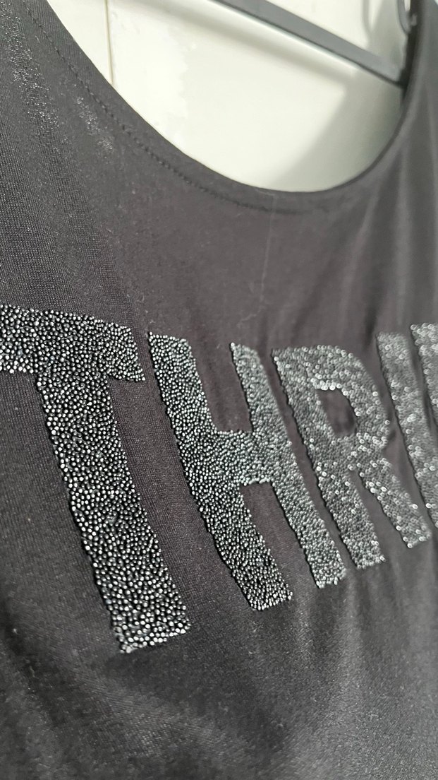 Siyah Baskılı Kadın Bluz - Görsel 2