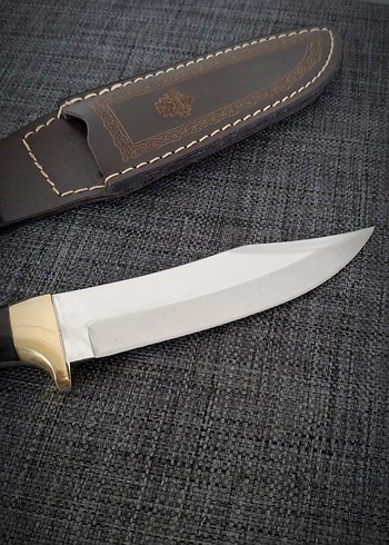 Koç boynuzu kabzeli, pirinç balçak detaylı - Görsel 3