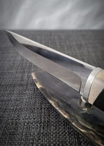 Koç boynuzu kabze, geyik boynuzu detaylandırma - Görsel 5