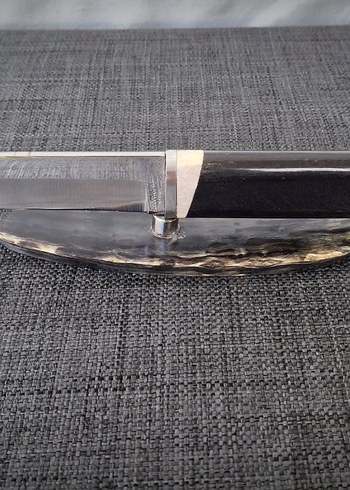 Koç boynuzu kabze, geyik boynuzu detaylandırma - Görsel 6