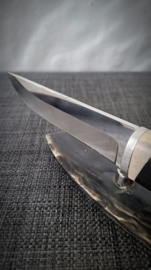 Koç boynuzu kabze, geyik boynuzu detaylandırma - Görsel 5