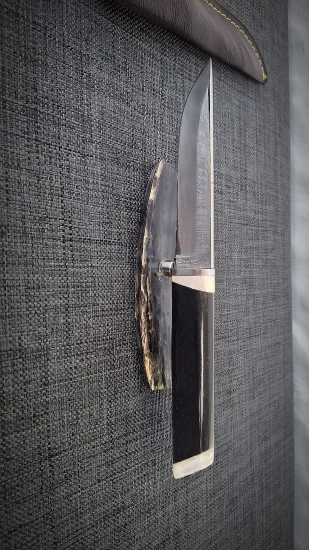 Koç boynuzu kabze, geyik boynuzu detaylandırma - Görsel 2