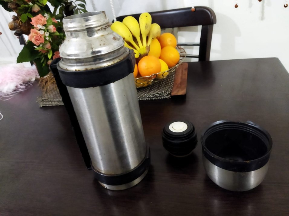 Gri Çocuk Termosu ve Isıtıcısı - Görsel 2