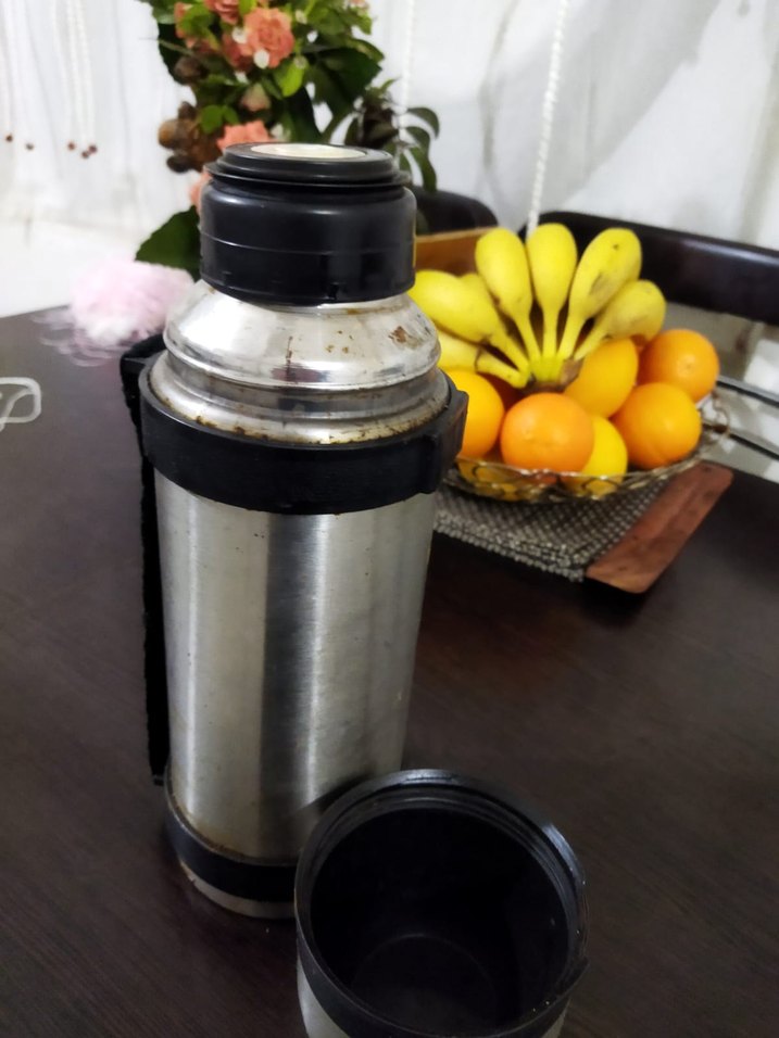 Gri Çocuk Termosu ve Isıtıcısı - Görsel 4