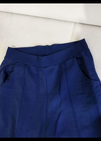 Erkek Lacivert Fermuarlı Eşofman Altı - Görsel 3