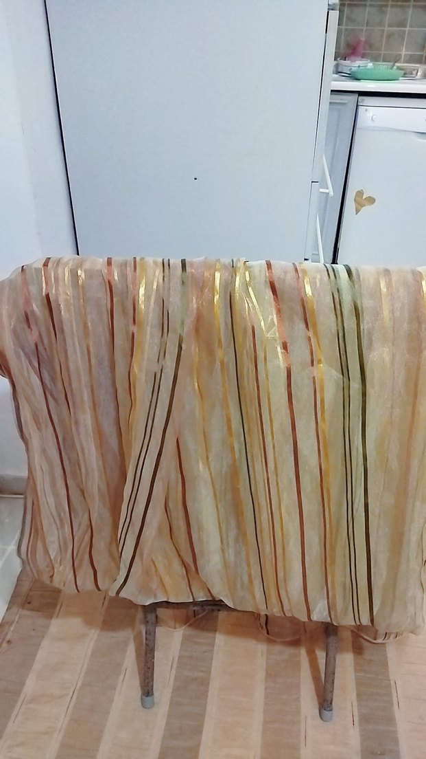 Bej Çizgili Bohem Perde - Görsel 4