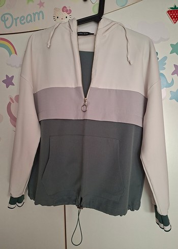 Beyaz Göl Yeşili Kadın Eşofman Takımı İkili Takım - Görsel 12