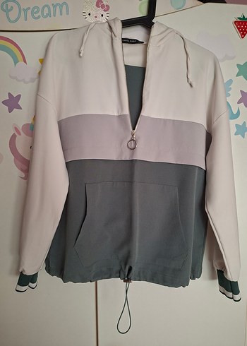 Beyaz Göl Yeşili Kadın Eşofman Takımı İkili Takım - Görsel 13