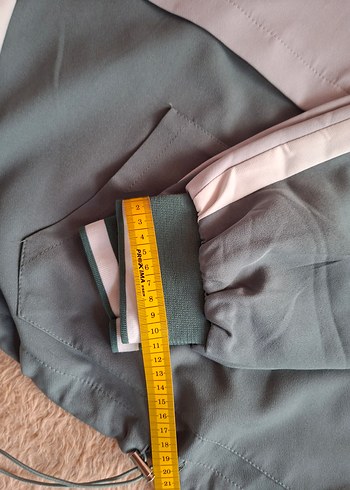 Beyaz Göl Yeşili Kadın Eşofman Takımı İkili Takım - Görsel 10