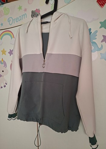 Beyaz Göl Yeşili Kadın Eşofman Takımı İkili Takım - Görsel 14