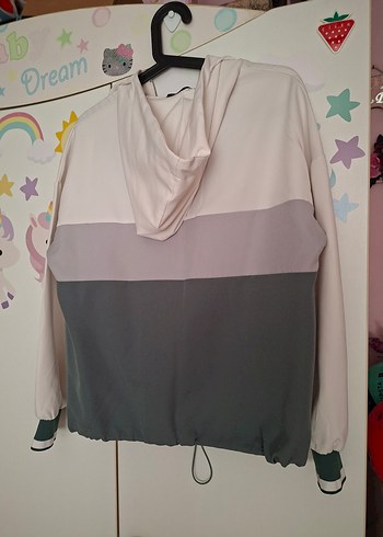 Beyaz Göl Yeşili Kadın Eşofman Takımı İkili Takım - Görsel 15