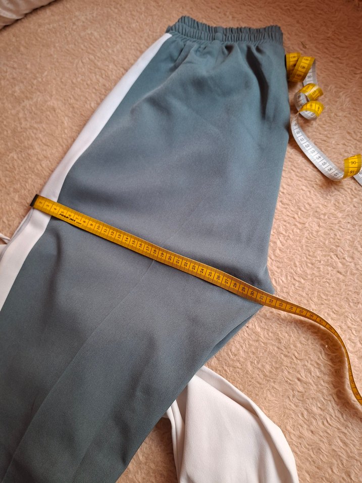 Beyaz Göl Yeşili Kadın Eşofman Takımı İkili Takım - Görsel 5