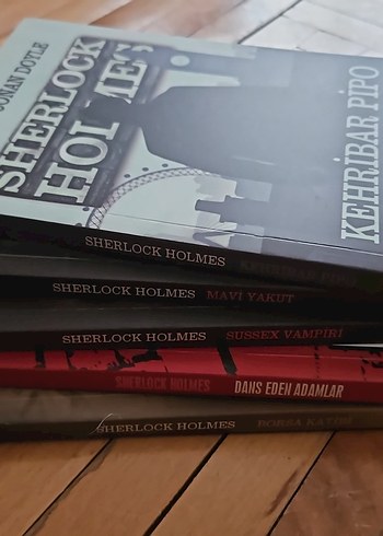Sherlock Holmes Kitap Seti - 5 Kitap - Görsel 2