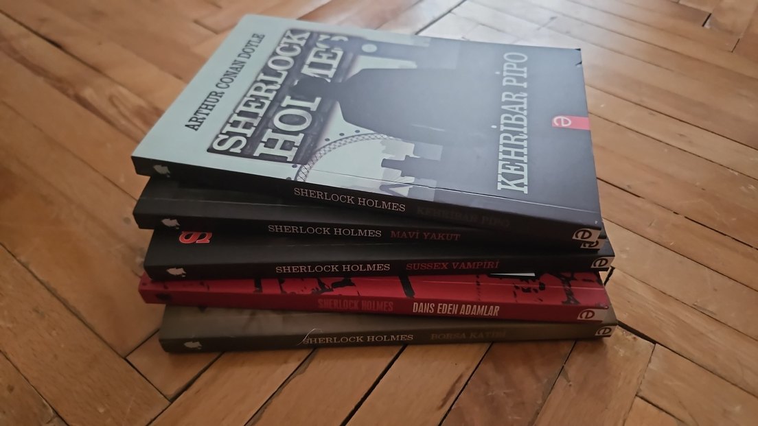 Sherlock Holmes Kitap Seti - 5 Kitap - Görsel 2