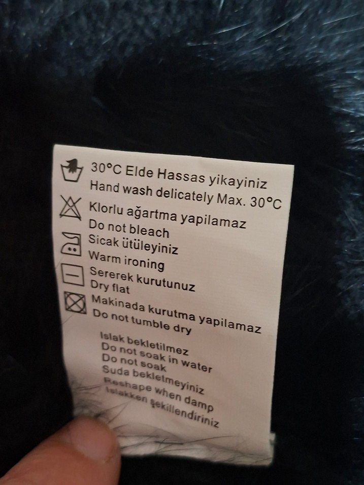Kadın Siyah Kürklü Örgü Şal Yaka Bolero Hırka Yelek Peluş Triko - Görsel 4