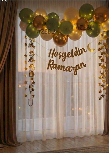 FULL Hoşgeldin Ramazan Süsleri - Görsel 7