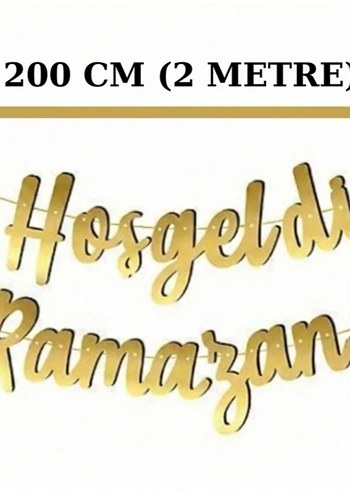 FULL Hoşgeldin Ramazan Süsleri - Görsel 4