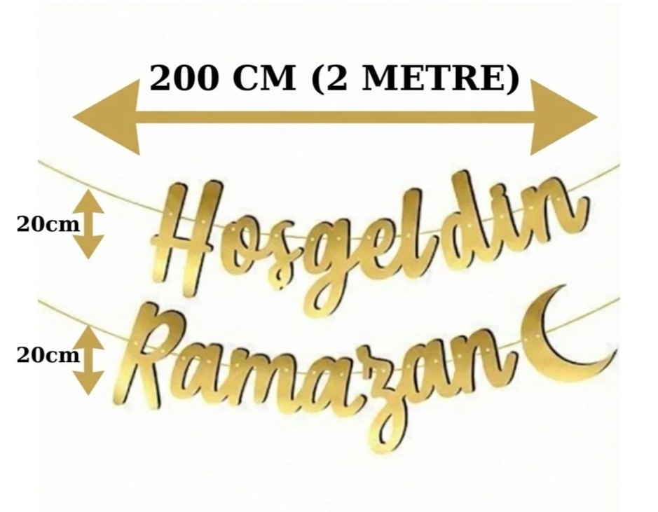 FULL Hoşgeldin Ramazan Süsleri - Görsel 4