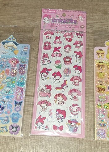 sanrio sticker seti