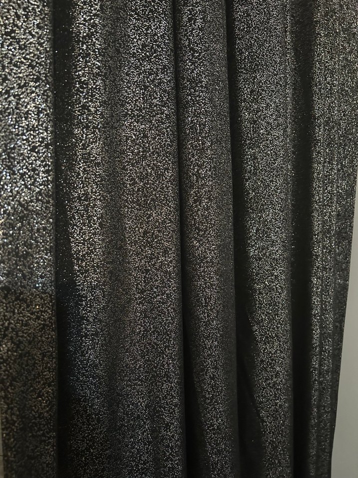 Gri Desenli tül ve Fon Perde - Görsel 4