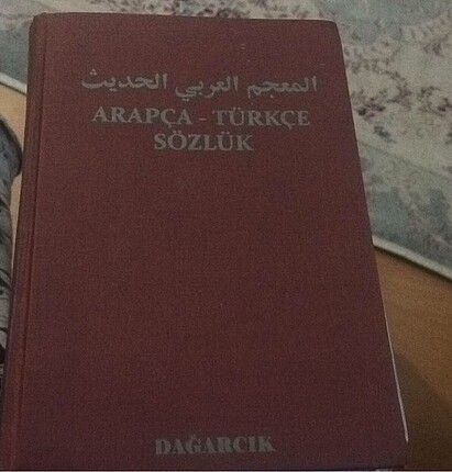 Arapça-Türkçe sözlük Dağarcık yayınları